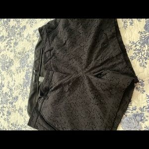 Black shorts